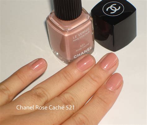 chanel nail polish rose cache 521|Chanel Le Vernis Nail Colour 521 Rose Cache .